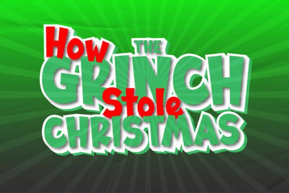 Grinch Land Font - Preview 2