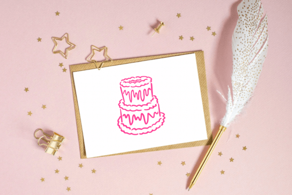 Happy Birthday Font - Preview 4