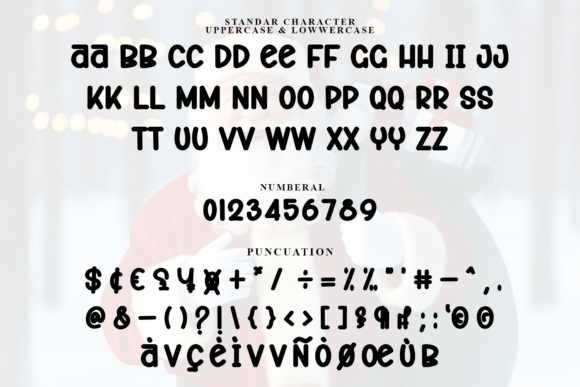 Happy Santa Font - Preview 4