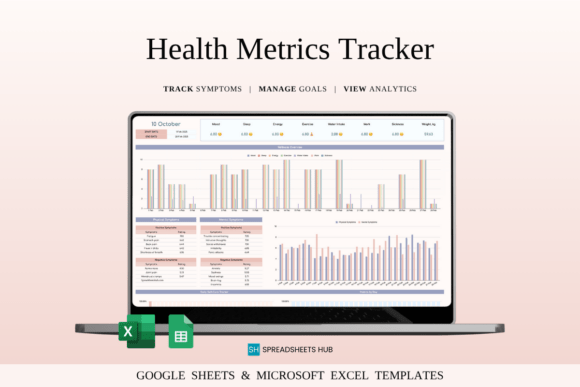 Health Metrics Tracker Template Excel