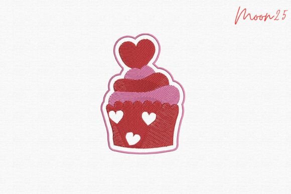 Heart Cupcake Love