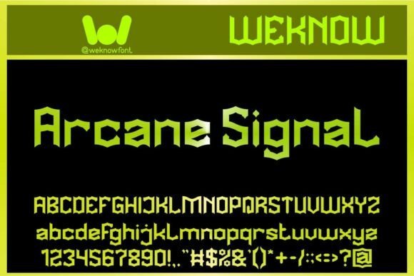 Iron Manuscript Font - Preview 2