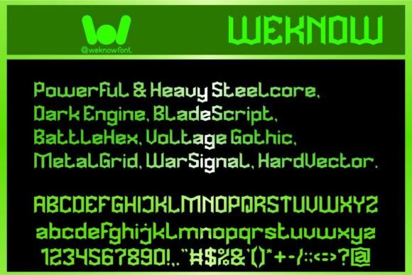 Iron Manuscript Font - Preview 3