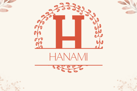 Ophelian Split Monogram Font PNG with transparent background - Preview 1