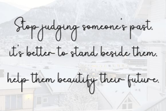 Romance Pillow Font PNG with transparent background - Preview 4