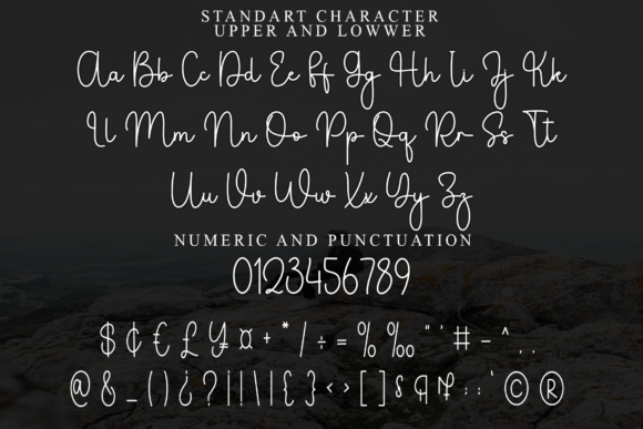 Romance Pillow Font PNG with transparent background - Preview 6