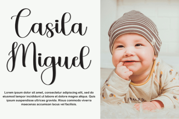 Rustic Charming Font PNG with transparent background - Preview 3