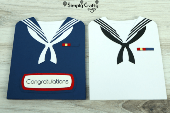 Sailor Uniform Card SVG