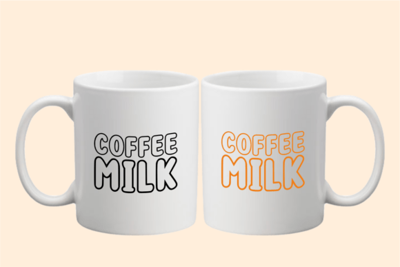 Smooth Lines Font PNG with transparent background - Preview 3