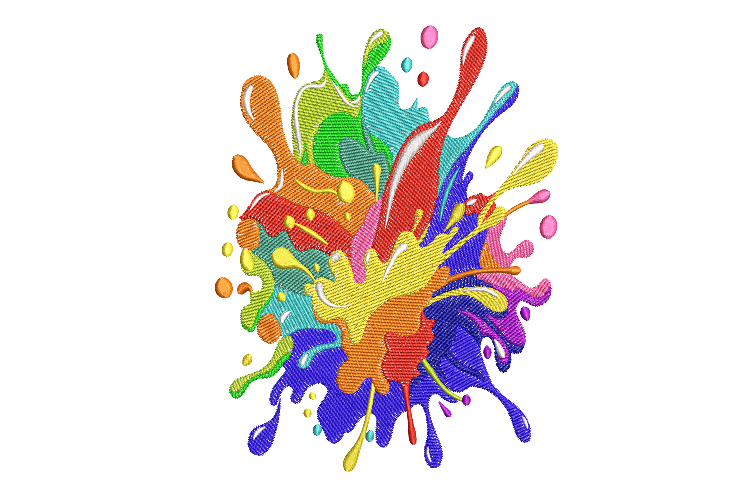 Abstract Color Splash