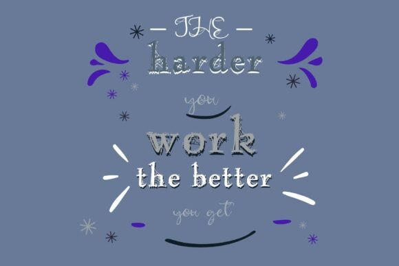 Antique Webbing Duo Font - Preview 2
