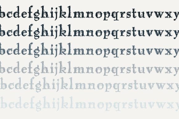 Antique Webbing Duo Font - Preview 4