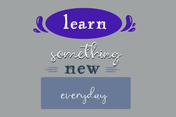 Antique Webbing Duo Font - Preview 5