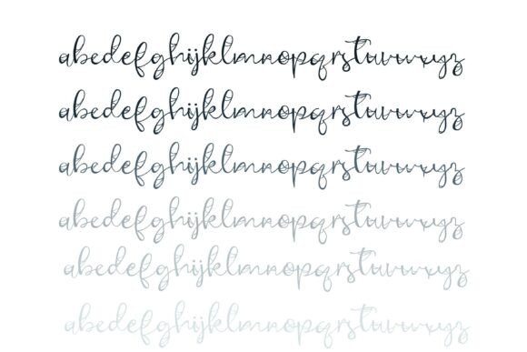 Antique Webbing Duo Font - Preview 6