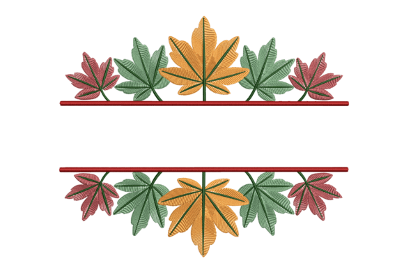 Autumn Leaves Border