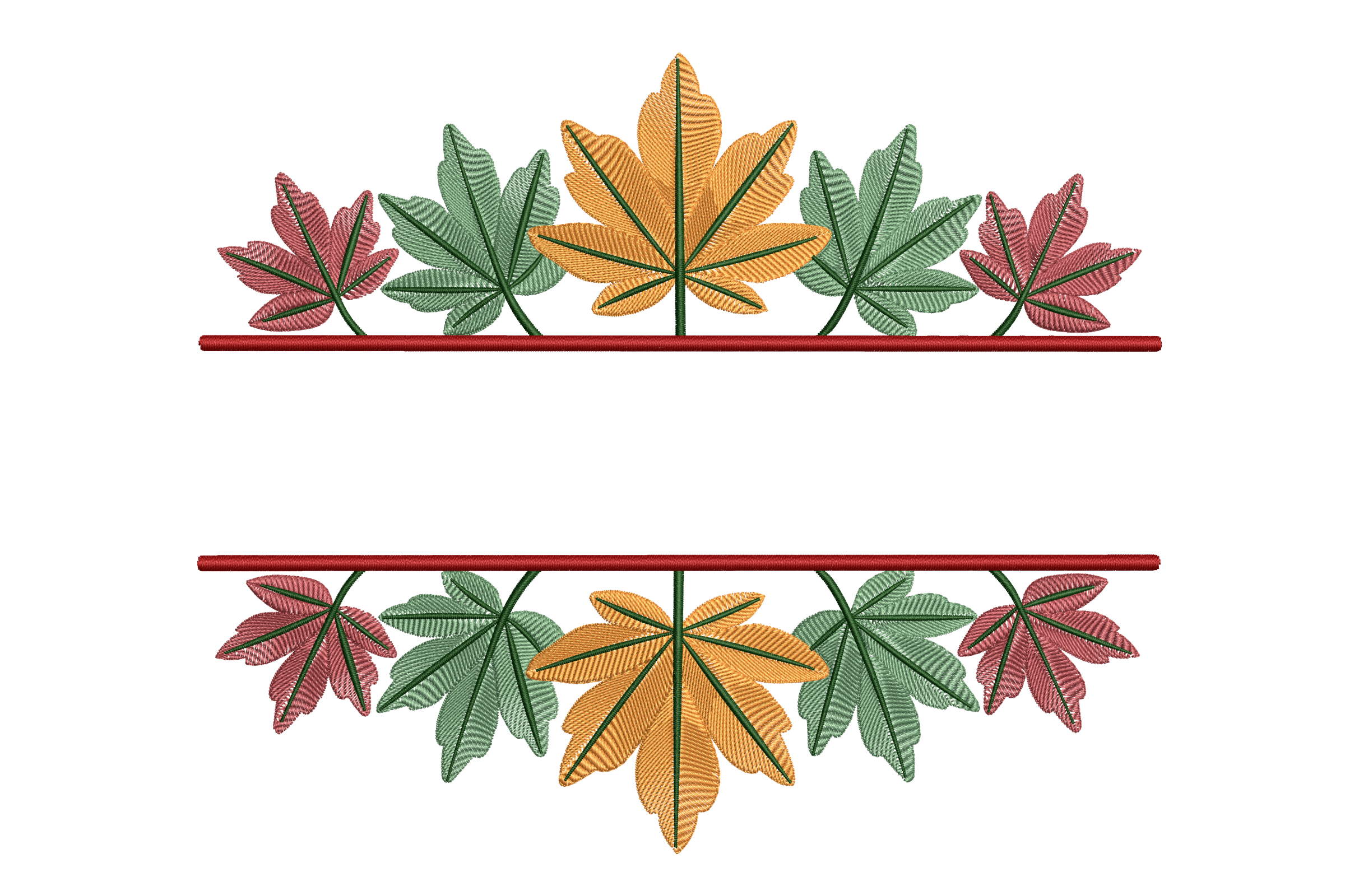 Autumn Leaves Border