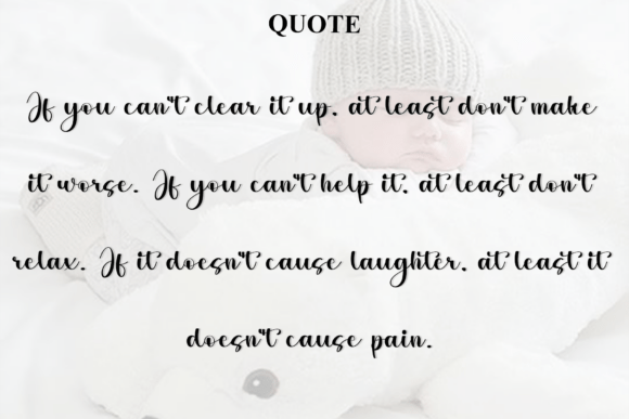 Beauty Nature Font - Preview 4