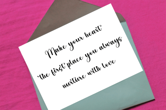 Beauty Nature Font - Preview 5