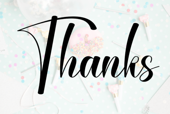 Birthday Font - Preview 6