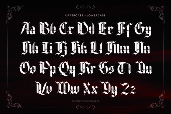 Blacklutter Vol2 Font - Preview 6