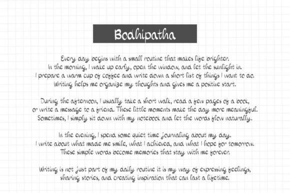 Bodhipatha Font - Preview 5