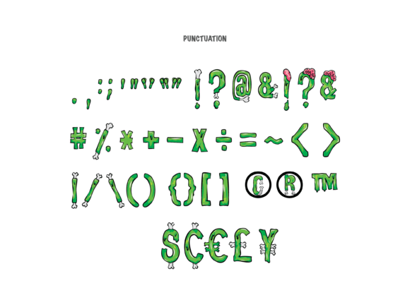 Brain Eater Font - Preview 3