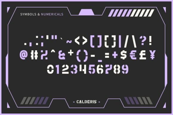 Calderis Font - Preview 2