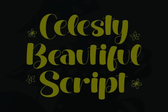 Celesty Font - Preview 3