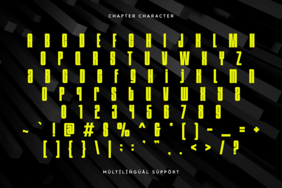 Chapter Font - Preview 1