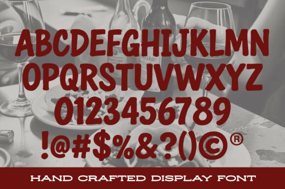 Cheap Wine Font - Preview 1