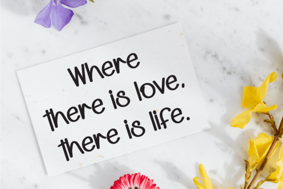 Childream Font PNG with transparent background - Preview 3