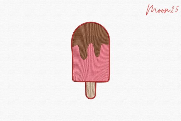 Chocolate Strawberry Ice Pop
