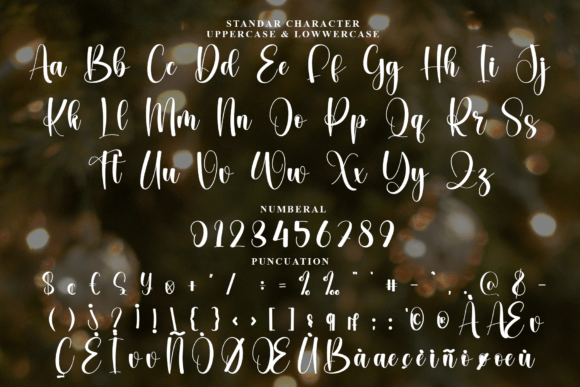 Christmas Golden Font - Preview 6