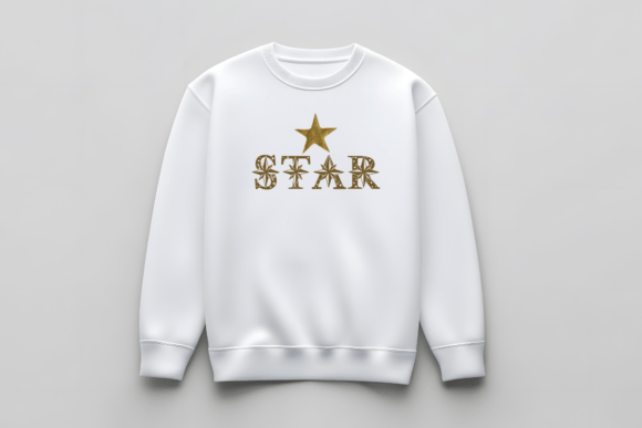 Christmas Star Font - Preview 4