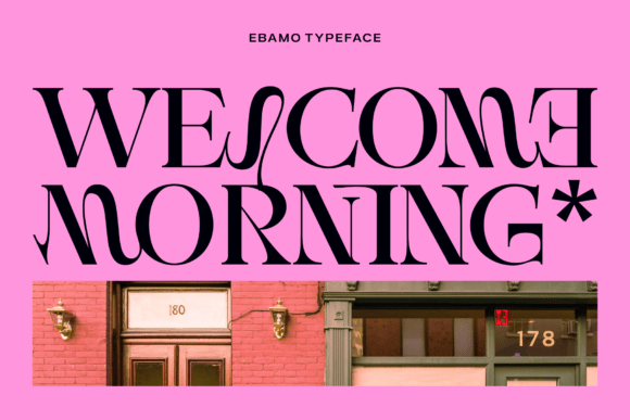 Ebamo Font - Preview 4