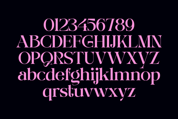 Ebamo Font - Preview 6
