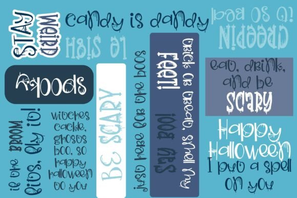 Ectoplasmatic Duo Font - Preview 1