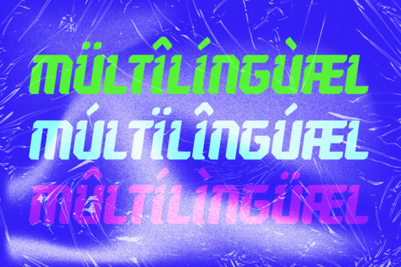 Froke Font PNG with transparent background - Preview 3