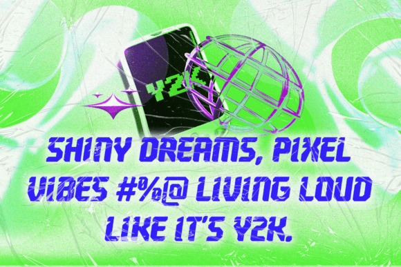 Froke Font PNG with transparent background - Preview 4