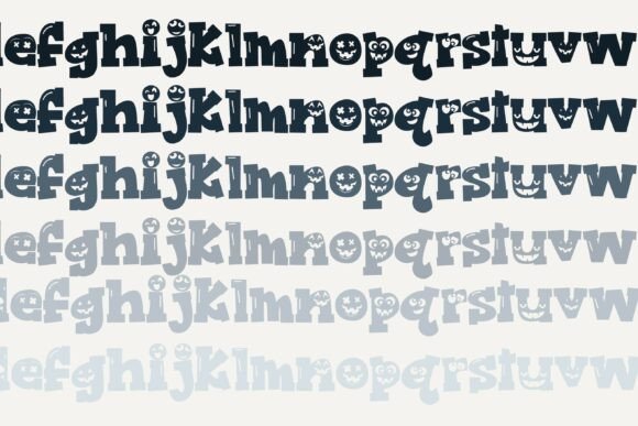 Goblin Grins Duo Font PNG with transparent background - Preview 4