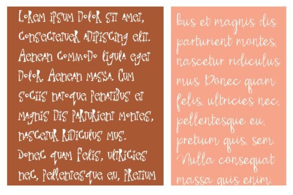 Gossip Gruesome Duo Font - Preview 3