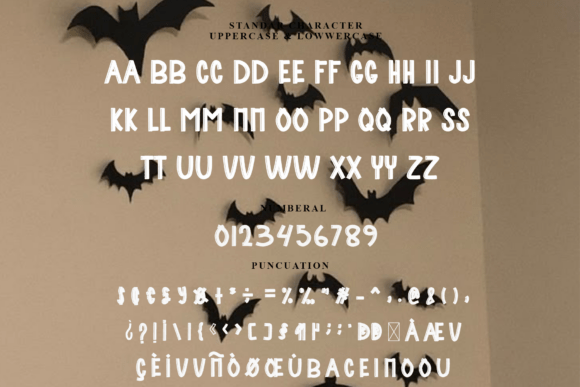 Hallowen Season Font PNG with transparent background - Preview 4