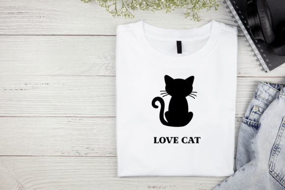 Lovely Cat Set Font PNG with transparent background - Preview 4