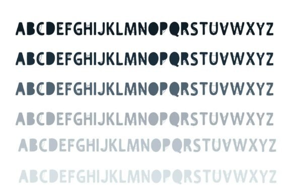 Macabre More Duo Font PNG with transparent background - Preview 6