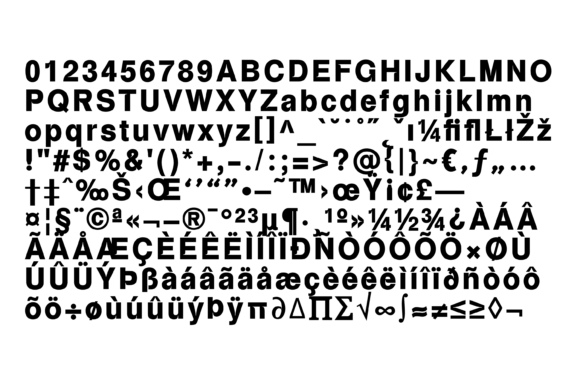 Maline Font PNG with transparent background - Preview 6