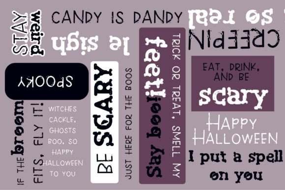 Moth Morbidity Duo Font PNG with transparent background - Preview 1
