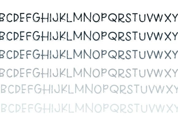 Moth Morbidity Duo Font PNG with transparent background - Preview 6