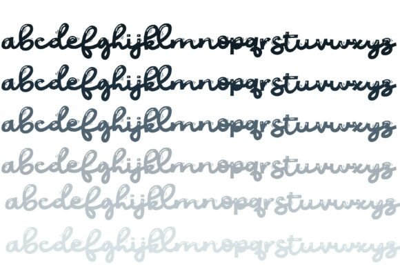 Mummy Duo Font PNG with transparent background - Preview 6