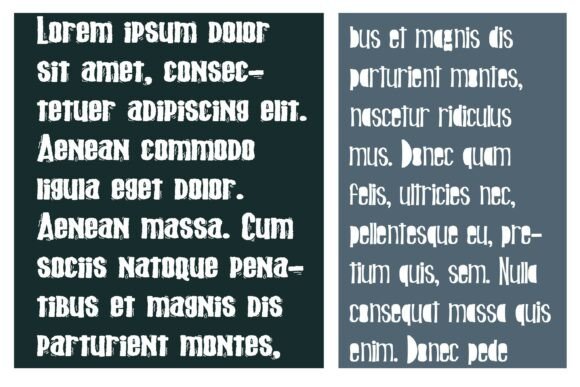 Nincaberry Scary Duo Font PNG with transparent background - Preview 4