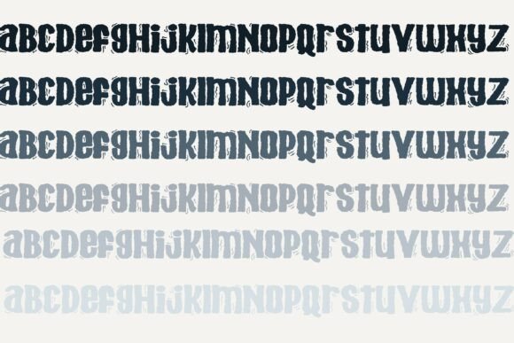 Nincaberry Scary Duo Font PNG with transparent background - Preview 5